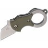 FOX MINI-TA FOLDING KNIFE OD GREEN NYLON HDL-1.4116 STAINLESS ST.SANDBLAST. BLD FOX MINI-TA FOLDING KNIFE OD GREEN NYLON HDL-1.4116 STAINLESS ST.SANDBLAST. BLD