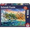 Schmidt The world of animals 1000 dielov