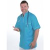 Perlička® Zdravotnícka košeľa MIKULÁŠ Tmavý tyrkys/Biela Veľkosť: 50, Farba: Tmavý tyrkys/Biela Perlička® Zdravotnícka košeľa MIKULÁŠ Tmavý tyrkys/Biela Veľkosť: 50, Farba: Tmavý tyrkys/Biela