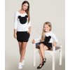 LUMIDE Set tričko + sukňa mama a dcéra - Mouse LUMIDE Set tričko + sukňa mama a dcéra - Mouse