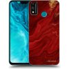 Picasee silikónový prehľadný obal pre Honor 9X Lite - Red Picasee silikónový prehľadný obal pre Honor 9X Lite - Red