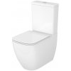 Cersanit Remo kompaktné wc s voľne opadajúcou doskou s vírivým splachovaním biela K3029-001 Cersanit Remo kompaktné wc s voľne opadajúcou doskou s vírivým splachovaním biela K3029-001