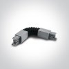 Doplnok k svietidlu ONE LIGHT flexibilný konektor šedý 41024A/G Doplnok k svietidlu ONE LIGHT flexibilný konektor šedý 41024A/G