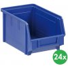ArtPlast Plastové boxy BASIC typ B, 146 x 237 x 124 mm, 24 ks, modré ArtPlast Plastové boxy BASIC typ B, 146 x 237 x 124 mm, 24 ks, modré