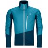ORTOVOX Pánska bunda WESTALPEN SWISSWOOL HYBRID JACKET mountain blue - modrá Veľkosť: XL ORTOVOX Pánska bunda WESTALPEN SWISSWOOL HYBRID JACKET mountain blue - modrá Veľkosť: XL