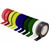Izolačná páska 10m 10ks vodotesná PVC farebná Izolačná páska 10m 10ks vodotesná PVC farebná