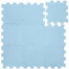 Zopa Penová podložka Puzzle 9 ks Floral Blue Zopa Penová podložka Puzzle 9 ks Floral Blue