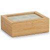 Krabička na čaj ZELLER Úložný box na čajové sáčky bambus 21 x 16 x 7,5 cm (25360) Krabička na čaj ZELLER Úložný box na čajové sáčky bambus 21 x 16 x 7,5 cm (25360)