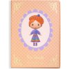 Djeco Djeco Tinyly odnímateľné samolepky Miss Lilyruby Djeco Djeco Tinyly odnímateľné samolepky Miss Lilyruby