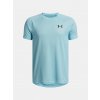 Under Armour Chlapčenské tričko UA Tech Textured SS Modrá YLG Under Armour Chlapčenské tričko UA Tech Textured SS Modrá YLG