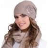 Kamea zimná čiapka beanie, viacfarebná, univerzálna veľkosť Kamea zimná čiapka beanie, viacfarebná, univerzálna veľkosť