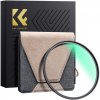67mm MCUV Filter, HD Ultra-Thin Brass Frame, 36-Layer Anti-Reflection Green Film, Nano-X PRO Series K&F Concept