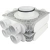 Dvojposchodový plastový distribučný box Dalap Flexitech PADB, 12 vývodov s Ø 75 mm, príruba Ø 150 mm Dvojposchodový plastový distribučný box Dalap Flexitech PADB, 12 vývodov s Ø 75 mm, príruba Ø 150 mm