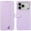 Knižkové puzdro iPhone 17 Pro ABEEL RFID fialové Knižkové puzdro iPhone 17 Pro ABEEL RFID fialové