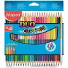 Pastelky trojhranné MAPED ColorsPeps Duo 24ks/48 farieb Pastelky trojhranné MAPED ColorsPeps Duo 24ks/48 farieb