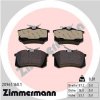 Sada brzdových platničiek kotúčovej brzdy ZIMMERMANN 20961.160.1 Sada brzdových platničiek kotúčovej brzdy ZIMMERMANN 20961.160.1