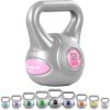 MOVIT® 2kg Kettlebell činka sivá/ružová MOVIT® 2kg Kettlebell činka sivá/ružová