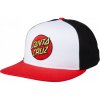 SANTA CRUZ šiltovka Classic Dot Snapback White/Black/Red WHITE-BLACK-RED SANTA CRUZ šiltovka Classic Dot Snapback White/Black/Red WHITE-BLACK-RED