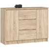 Ak furniture Komoda Girgo 100 cm dub sonoma Ak furniture Komoda Girgo 100 cm dub sonoma