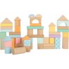 small foot Drevené kocky pastelové 50 ks small foot Drevené kocky pastelové 50 ks