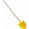 TEDDIES Žltý rýľ s násadou 83cm - špicatý TEDDIES Žltý rýľ s násadou 83cm - špicatý