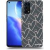Picasee silikónový čierny obal pre OPPO Reno 5 5G - Veľa lásky Picasee silikónový čierny obal pre OPPO Reno 5 5G - Veľa lásky