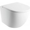 OMNIRES - Závesné WC OTTAWA SILENT POWER™ so sedadlom soft-close, 49 x 37 cm, matná biela OTTAWASPMWBM OMNIRES - Závesné WC OTTAWA SILENT POWER™ so sedadlom soft-close, 49 x 37 cm, matná biela OTTAWASPMWBM