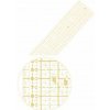 Rastrové pravítko pre quilting a patchwork 16 x 60 cm, žltý opis (Pravítka) Rastrové pravítko pre quilting a patchwork 16 x 60 cm, žltý opis (Pravítka)