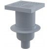 Alca Alcadrain APV6211 - Podlahová vpusť 150×150/50 mm priama, mriežka sivá, vodný zápachový uzáver Alca Alcadrain APV6211 - Podlahová vpusť 150×150/50 mm priama, mriežka sivá, vodný zápachový uzáver