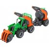 Polesie Traktor GripTruck s pluhom a cisternou