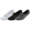 Mizuno Super Short Socks 3P S, čierna / biela / šedá Mizuno Super Short Socks 3P S, čierna / biela / šedá