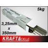 Elektródy rutilové 3,2x350mm 5kg, Kraft&Dele KD1154 Elektródy rutilové 3,2x350mm 5kg, Kraft&Dele KD1154