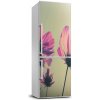 Samolepiace nálepka na chladničku Ružové kvety 60x180 cm Samolepiace nálepka na chladničku Ružové kvety 60x180 cm