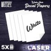 Green Stuff World LASER Waterslide Decal A4-WHITE (pack x5) / LASER vodolepka A4-BIELA (balenie x5) Green Stuff World LASER Waterslide Decal A4-WHITE (pack x5) / LASER vodolepka A4-BIELA (balenie x5)