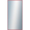 DANTIK - Zrkadlo v rámu, rozmer s rámom 50x100 cm z lišty Hliník červená m. (7002244) DANTIK - Zrkadlo v rámu, rozmer s rámom 50x100 cm z lišty Hliník červená m. (7002244)