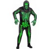 Neónový Kostým Kostra, kostra, Halloween XXL Neónový Kostým Kostra, kostra, Halloween XXL
