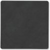 LIND Podtácka Square Nupo čierna koža 10x10cm LIND Podtácka Square Nupo čierna koža 10x10cm