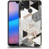 Picasee silikónový čierny obal pre Huawei P20 Lite - Light geometry Picasee silikónový čierny obal pre Huawei P20 Lite - Light geometry