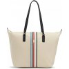 Kabelka cez rameno Tommy Hilfiger - Poppy Tote Corp. /Béžová Kabelka cez rameno Tommy Hilfiger - Poppy Tote Corp. /Béžová