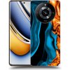 Picasee silikónové Realme 11 Pro+ - Gold blue čierne