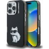 Karl Lagerfeld IML Aquarelle Choupette Zadní Kryt pro iPhone 16 Pro Max Black Karl Lagerfeld IML Aquarelle Choupette Zadní Kryt pro iPhone 16 Pro Max Black