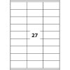 CDRmarket ETR0ECO0437A4100 samolepiace etikety 63,5 x 29,6 mm, 27 etiket, A4, 100 listů, biela CDRmarket ETR0ECO0437A4100 samolepiace etikety 63,5 x 29,6 mm, 27 etiket, A4, 100 listů, biela