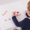 Bigjigs Toys dřevěné piškvorky kostky Bigjigs Toys dřevěné piškvorky kostky