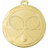 ME113 - Medaila kovová zlatá - ø 45mm: Tenis ME113 - Medaila kovová zlatá - ø 45mm: Tenis