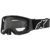 Okuliare ALPINESTARS Vision 8 Corp (čierna, dvojité antifog číre plexi) Okuliare ALPINESTARS Vision 8 Corp (čierna, dvojité antifog číre plexi)