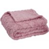 Deka mikroflanel MODA starorůžová Deka mikroflanel MODA starorůžová