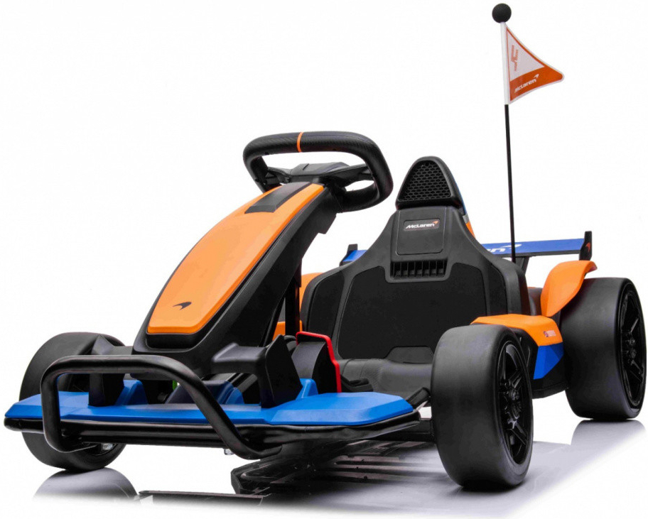 Mamido elektrická motokára McLaren Drift oranžová