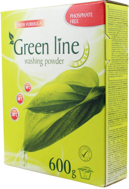 Green Line Prací prášok Gentle 600 g
