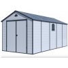 G21 Záhradný domček plastový sivý BOSTON 2,4 x 4,5 m G21 Záhradný domček plastový sivý BOSTON 2,4 x 4,5 m