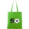 Futbal okrúhle narodeniny 50 - Taška bavlnená - 42 x 38 cm ( Apple Green ) Futbal okrúhle narodeniny 50 - Taška bavlnená - 42 x 38 cm ( Apple Green )
